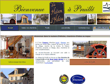 Tablet Screenshot of chambre-hote-pruille.com